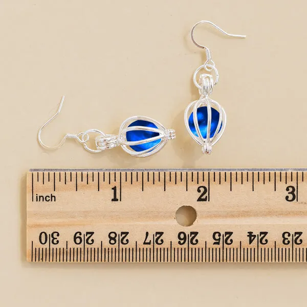 Silver Drop Earrings