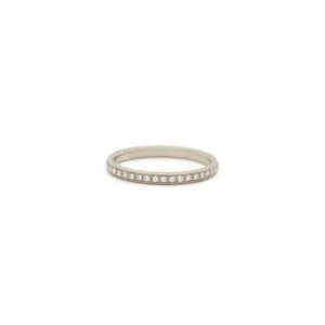Single Row Pave Band