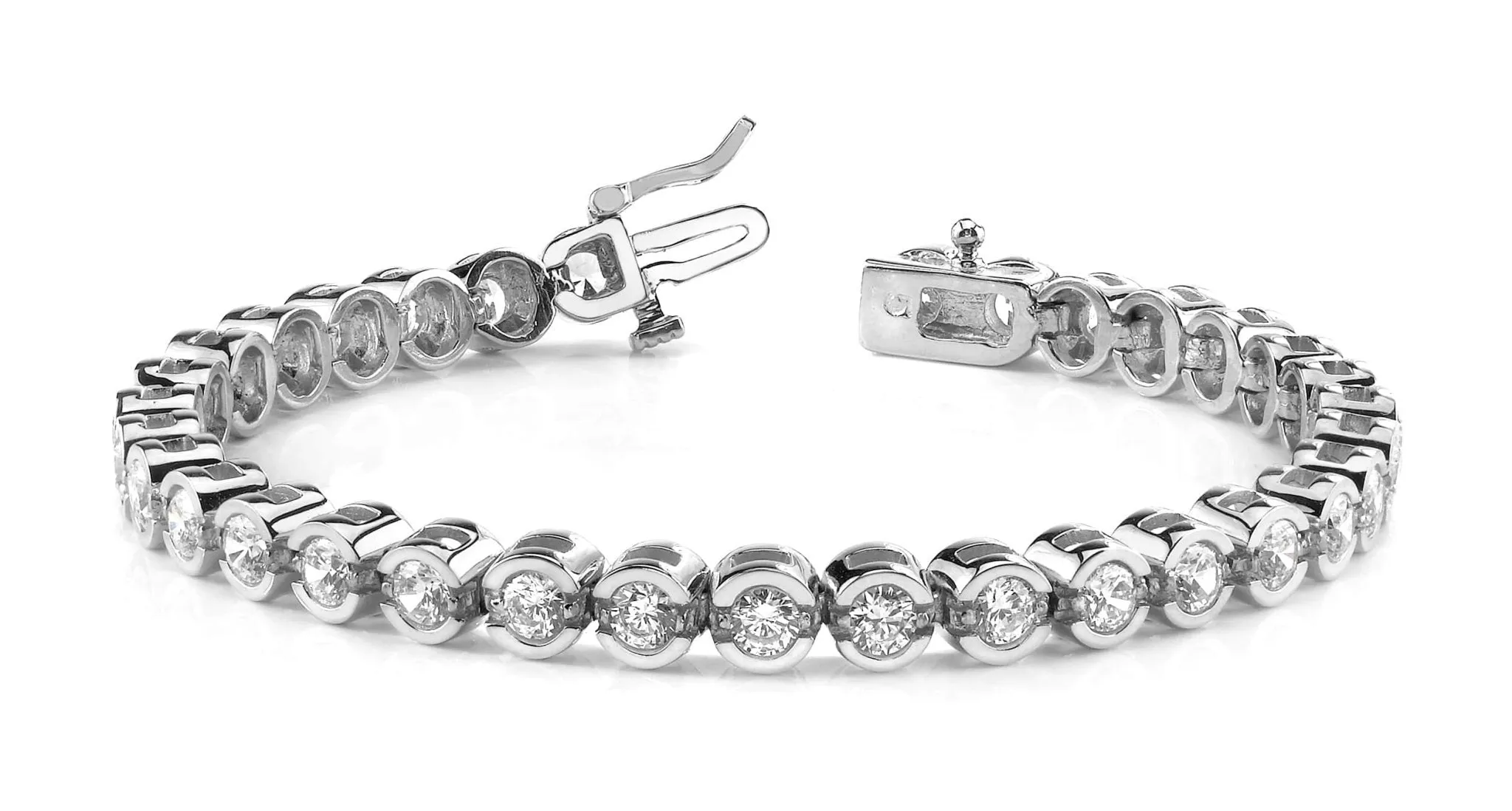 Smile Link Lab-Grown Diamond Tennis Bracelet with 1.96 ct.(finished) 2mm