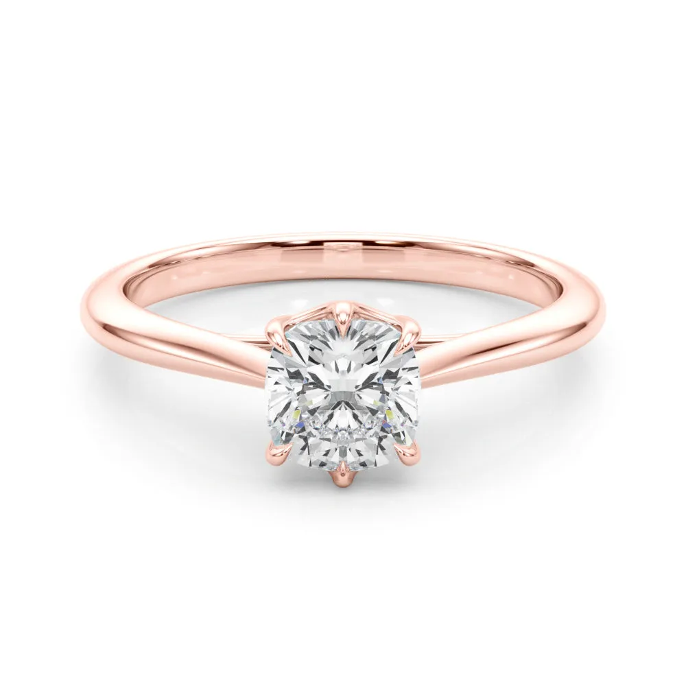 Solitaire 4.5X4.5 Cushion - TN85332.4.5
