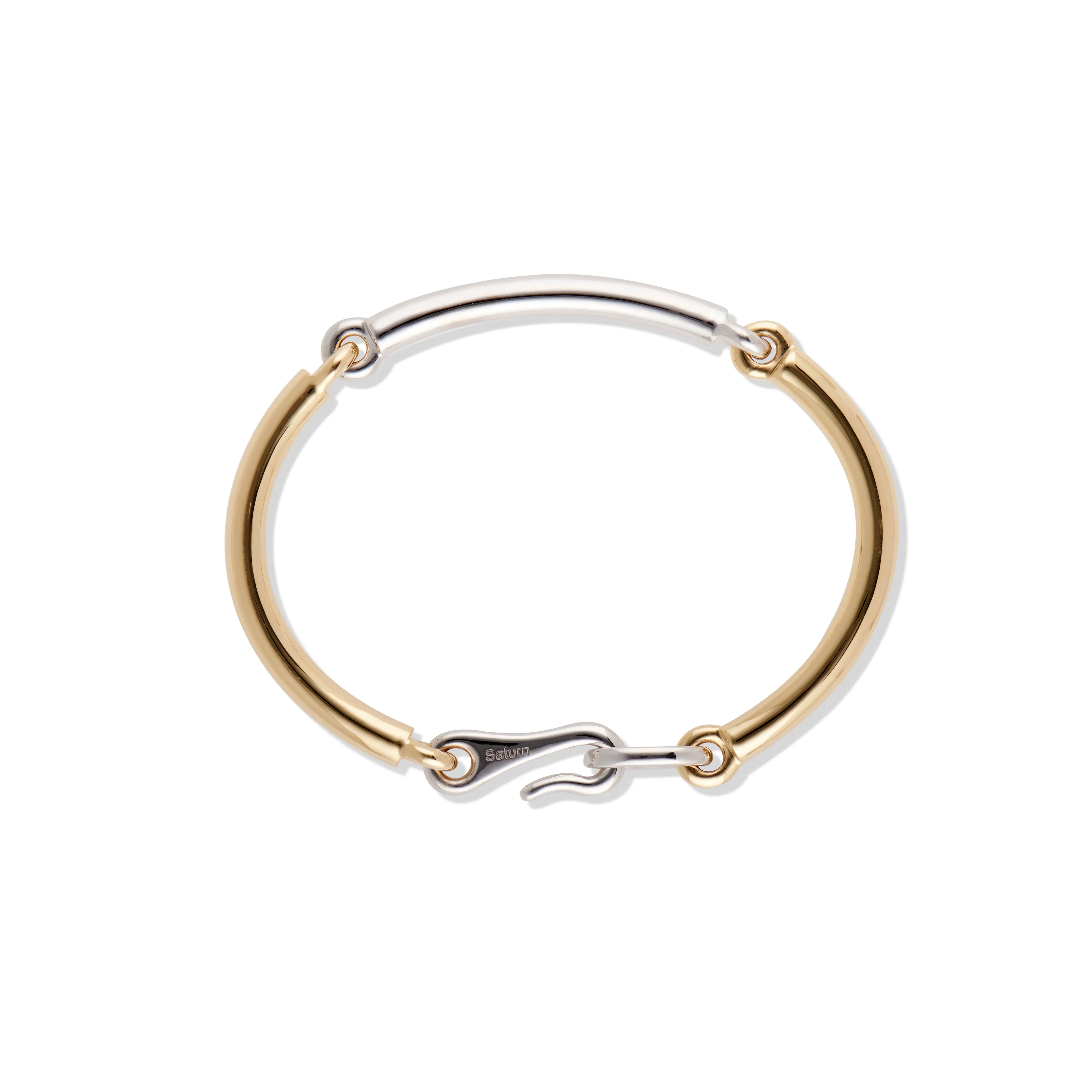 Solstice Bracelet | Two Tone Yellow & White Gold
