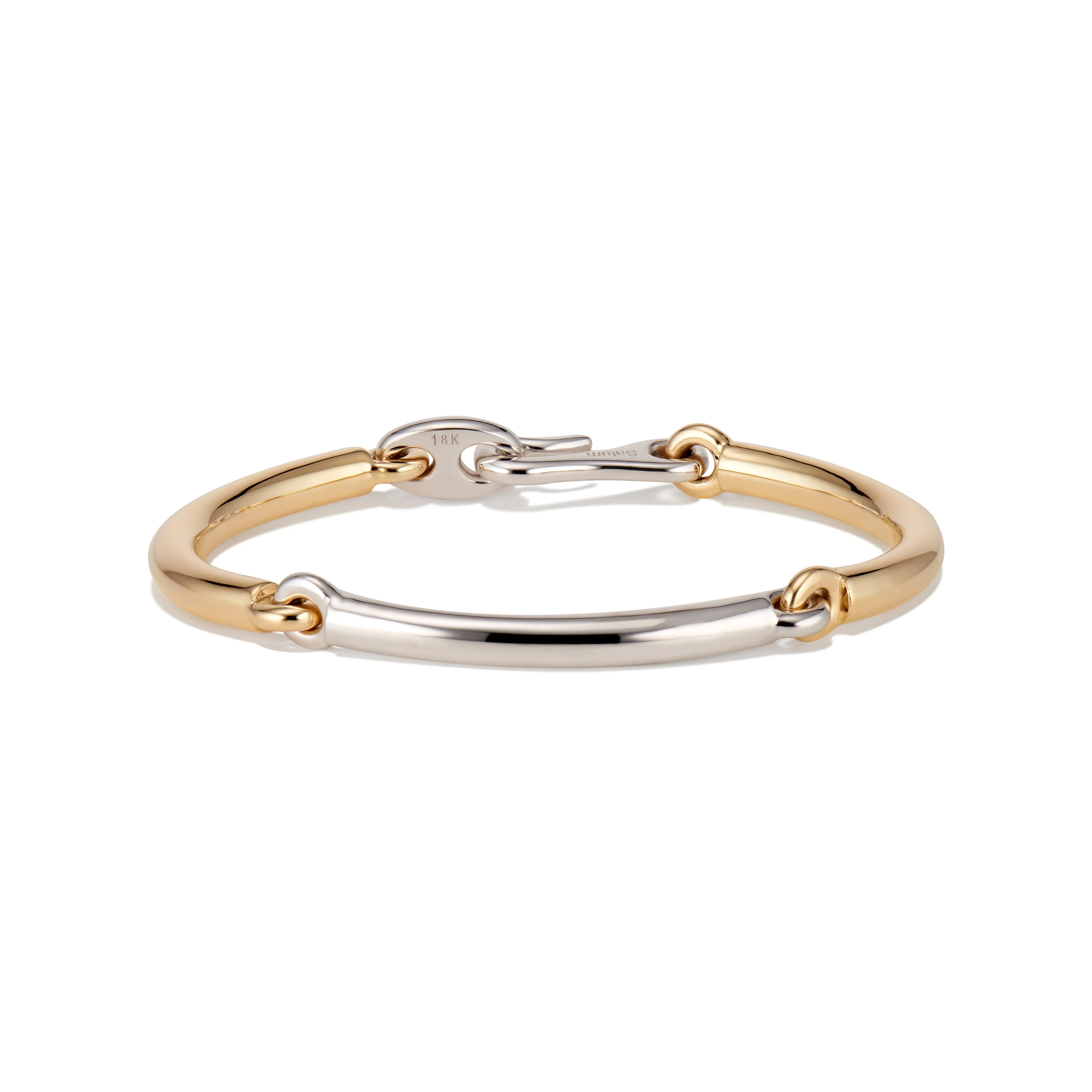 Solstice Bracelet | Two Tone Yellow & White Gold