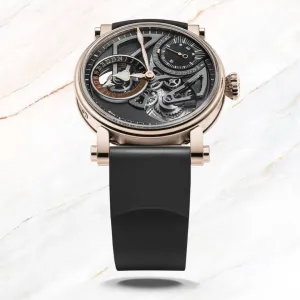Speake-Marin Openworked Dual Time Red Gold 38mm (Special Order)