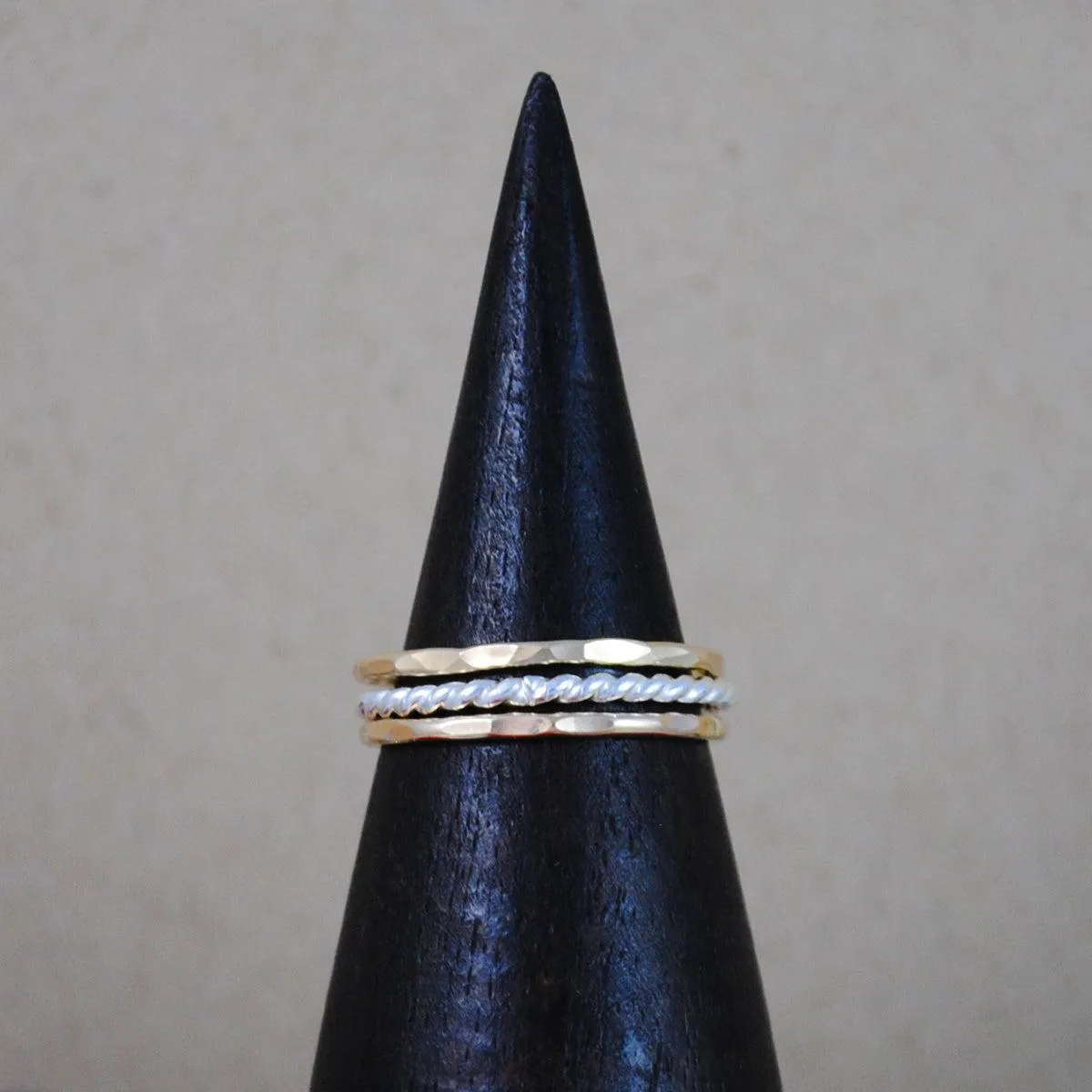 Stacking Rings - Mixed Metals