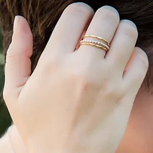 Stacking Rings - Mixed Metals
