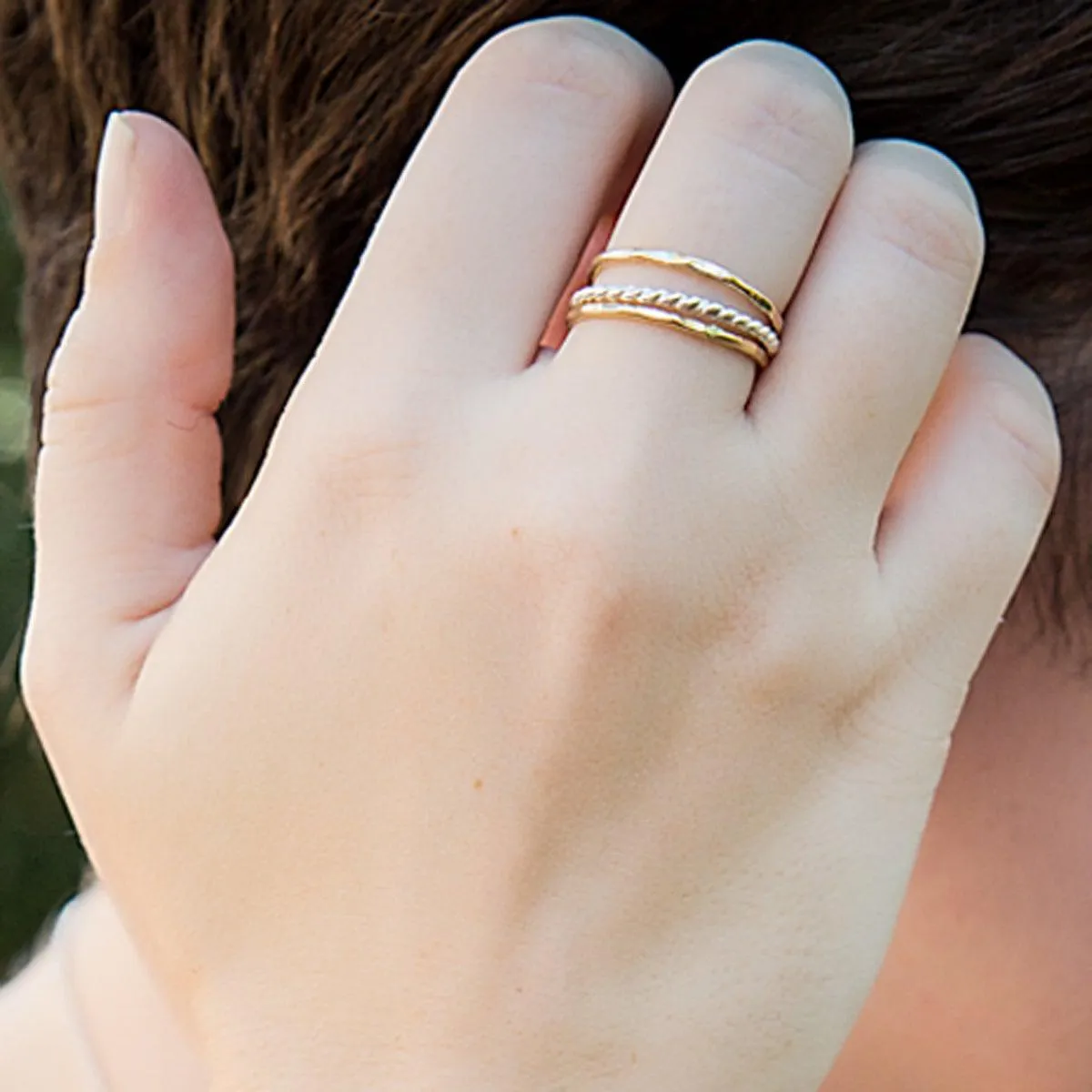 Stacking Rings - Mixed Metals