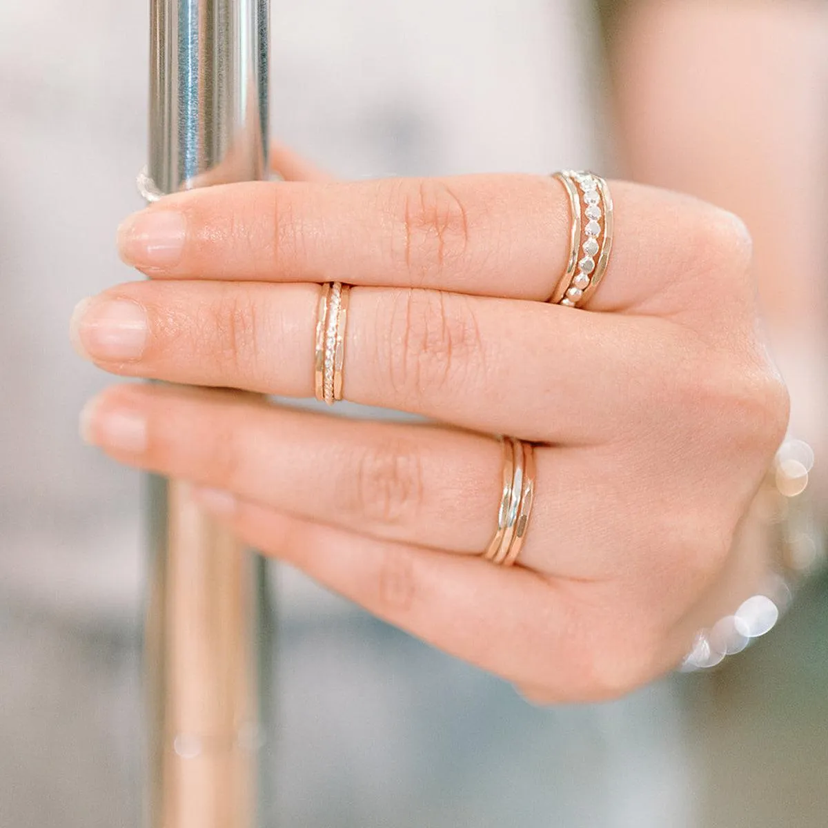 Stacking Rings - Mixed Metals
