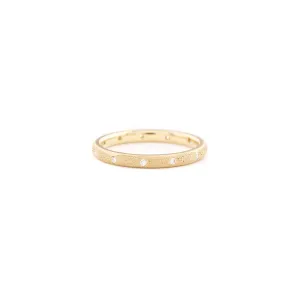 Stardust Band with Diamonds