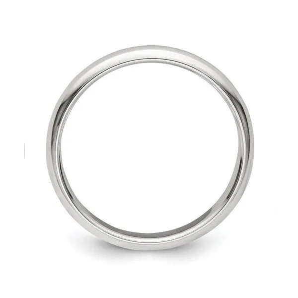 Sterling Silver (3mm) Dome Band (Size 4 - 12) 11.5