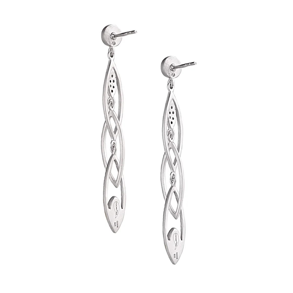Sterling Silver Labradorite Drop Earrings