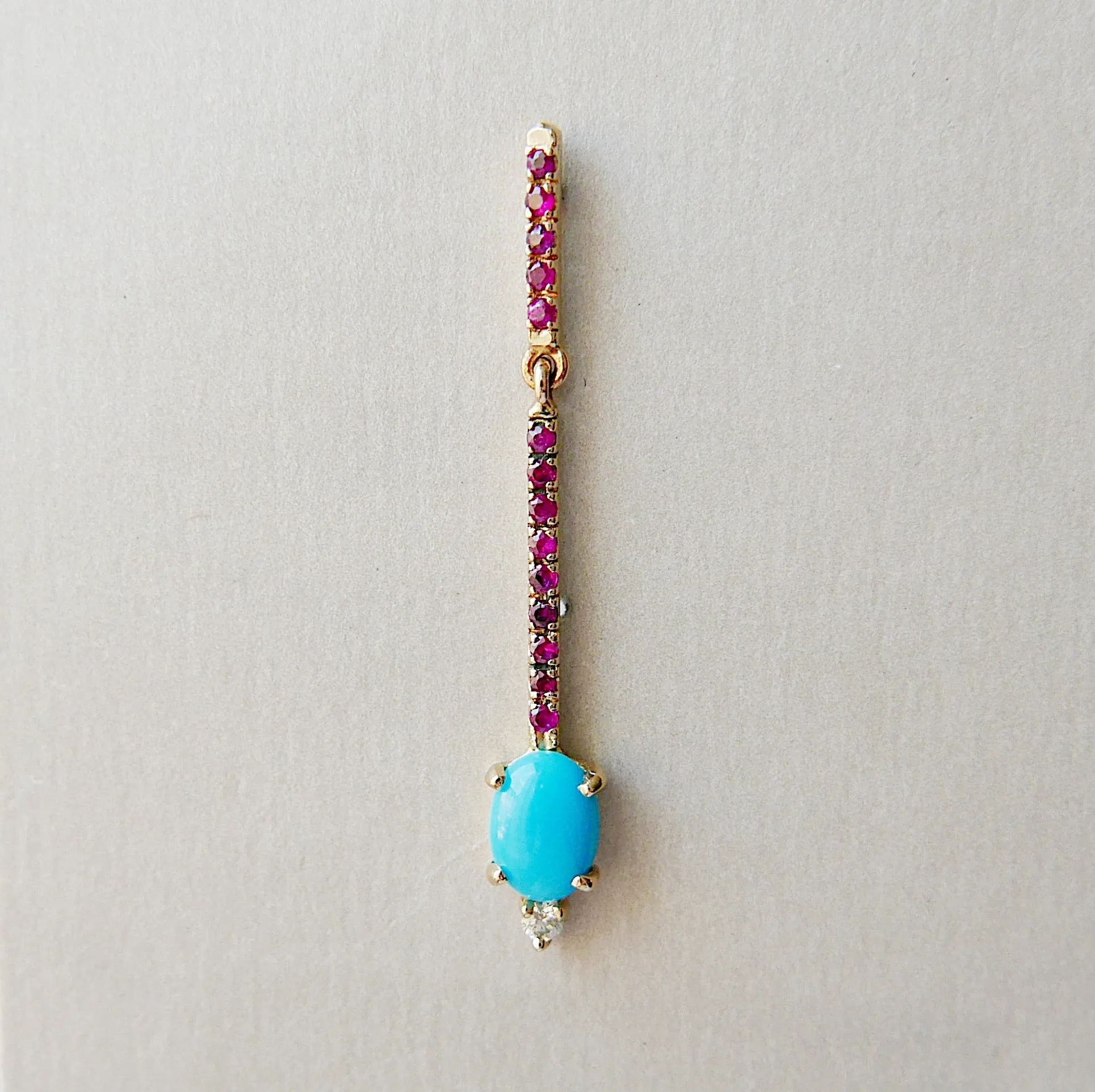 Sticks and Stones Oval Duo Earring