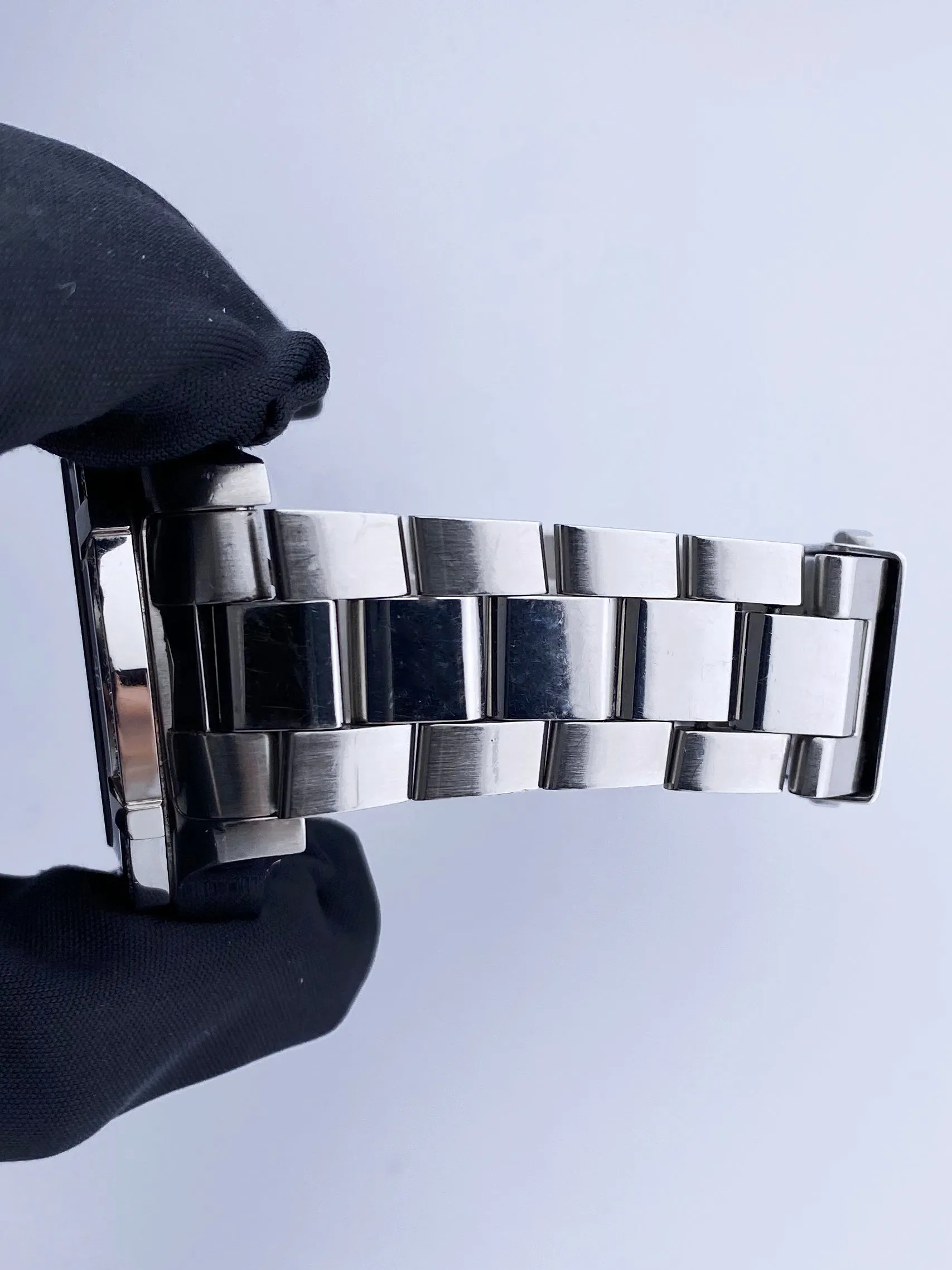 TAG Heuer Aquaracer Day-Date Diamond Bezel Mens Watch Box Papers