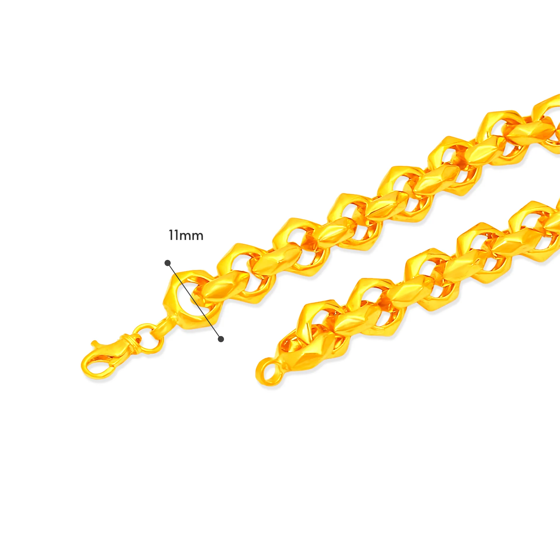 TAKA Jewellery 916 Gold Bracelet