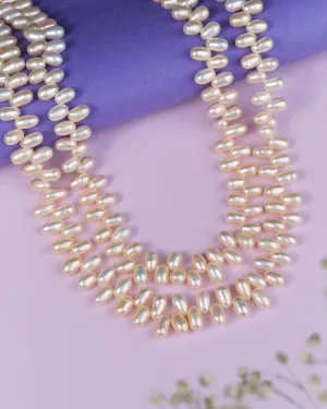 The Lavish Layers Of Elegance Pearl Necklace