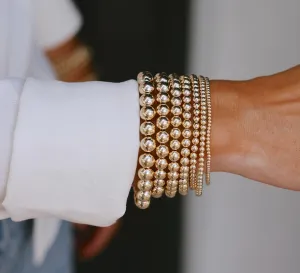 THE ORIGINAL | 14K Gold Filled Classic Ball Beads Bracelet