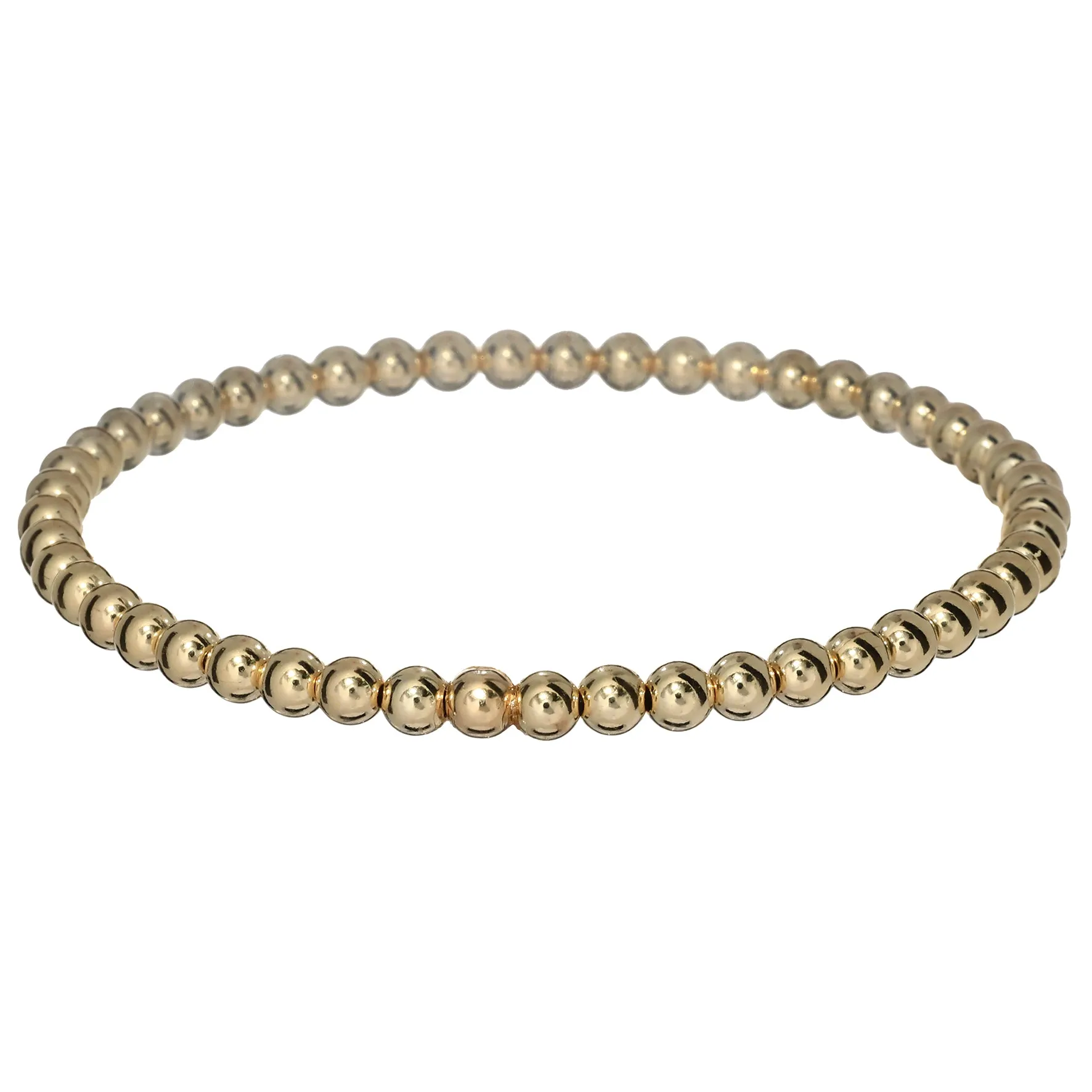 THE ORIGINAL | 14K Gold Filled Classic Ball Beads Bracelet