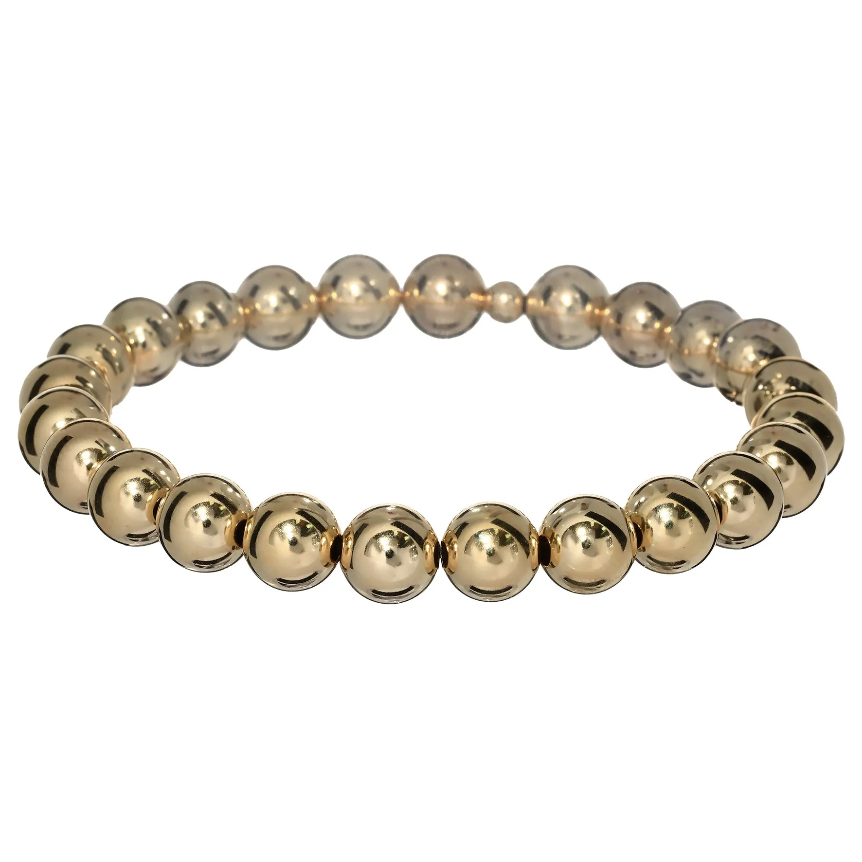 THE ORIGINAL | 14K Gold Filled Classic Ball Beads Bracelet