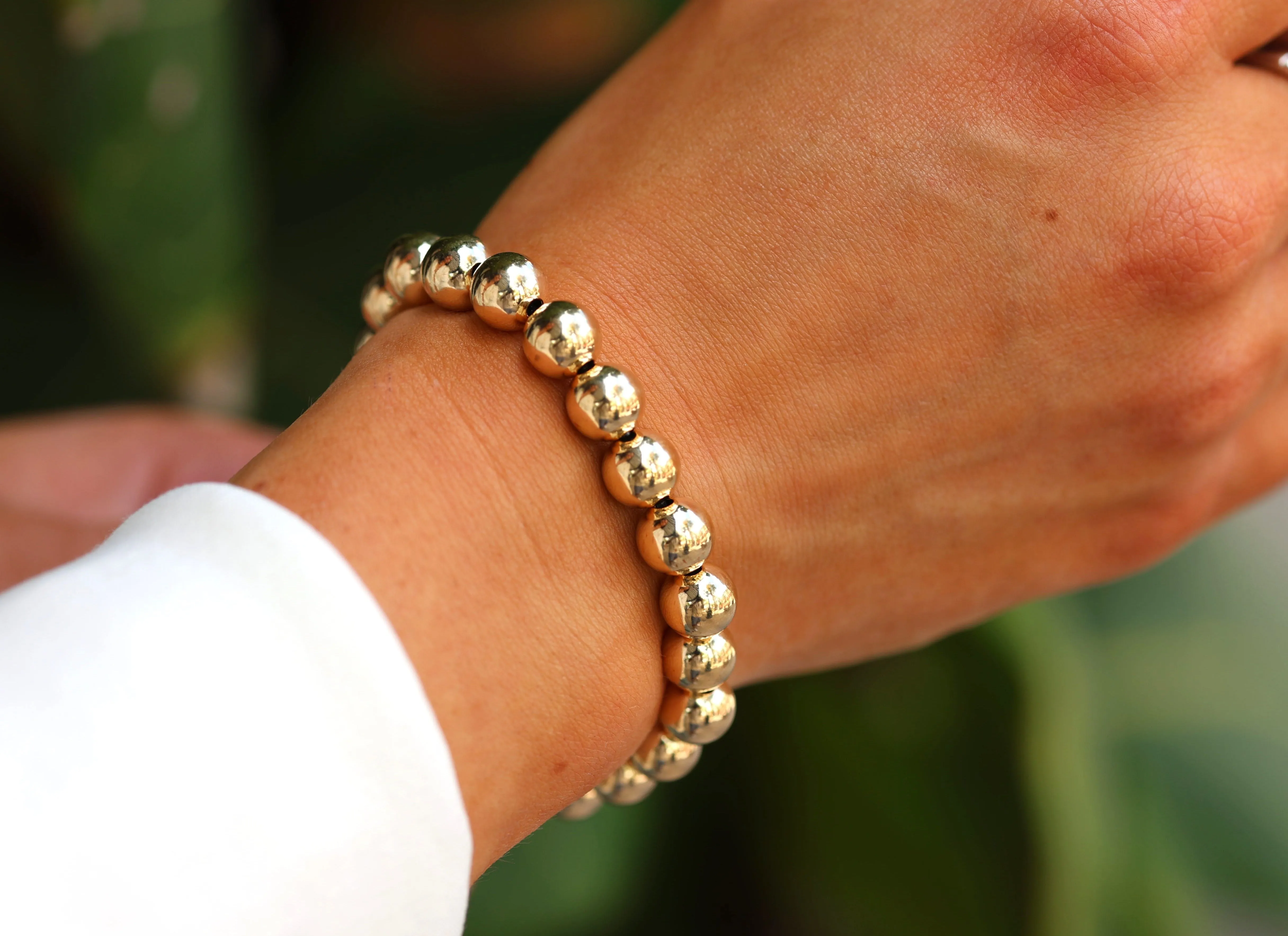 THE ORIGINAL | 14K Gold Filled Classic Ball Beads Bracelet