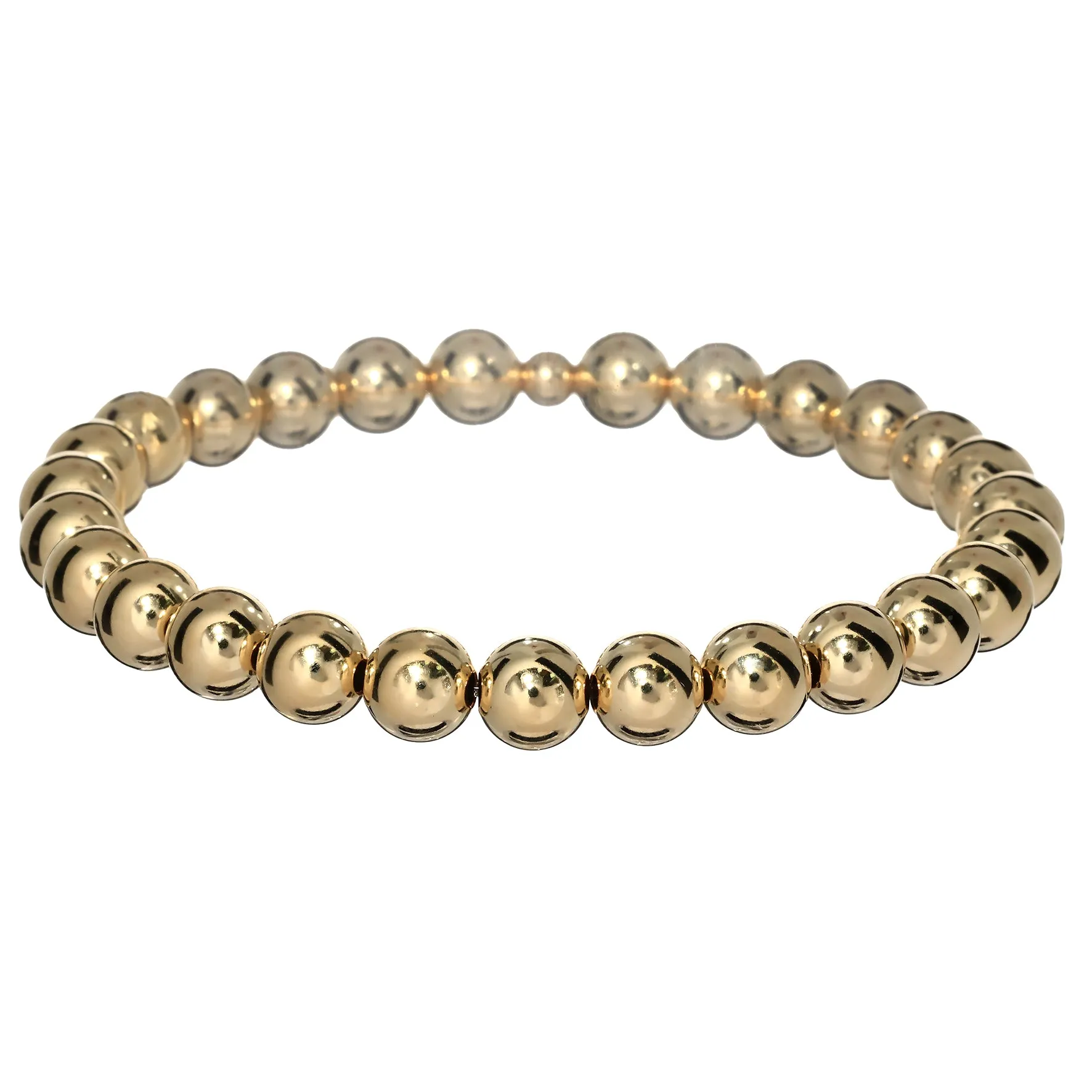 THE ORIGINAL | 14K Gold Filled Classic Ball Beads Bracelet