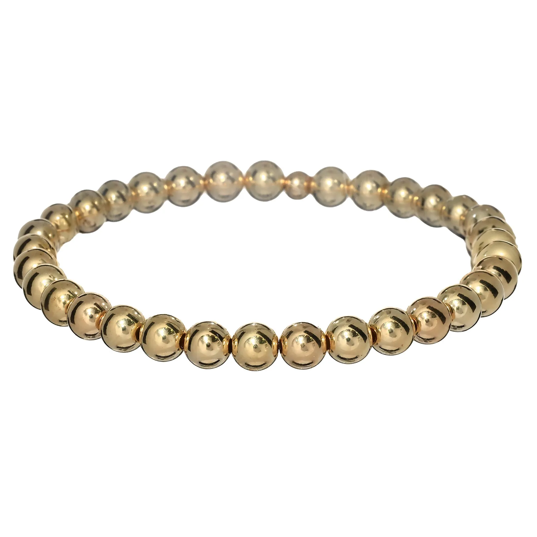 THE ORIGINAL | 14K Gold Filled Classic Ball Beads Bracelet