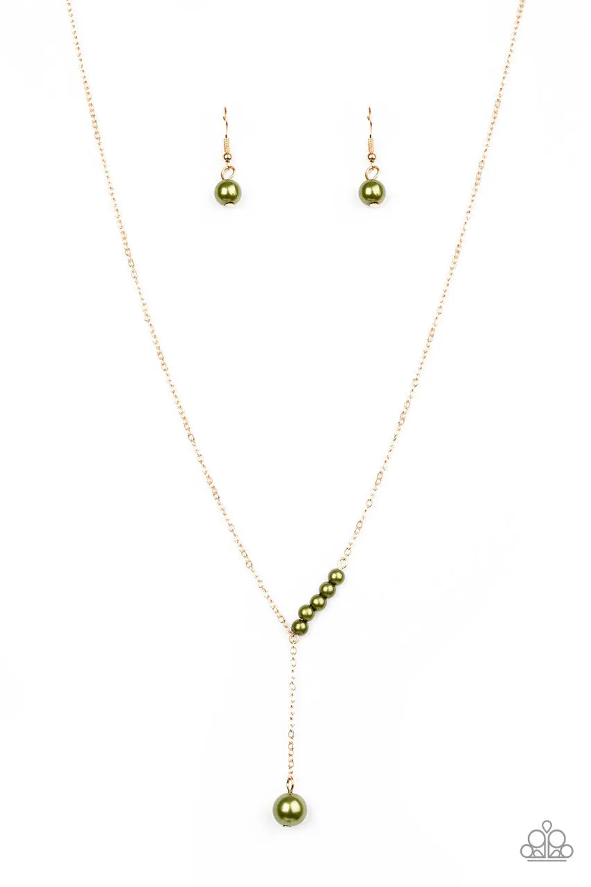 Timeless Taste Green Paparazzi Necklace