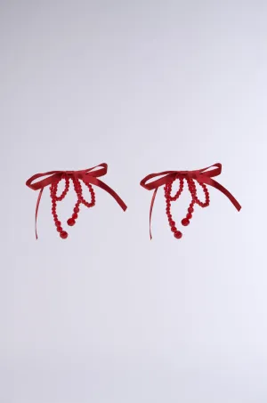 TREND DRIVEN BOW EARRING