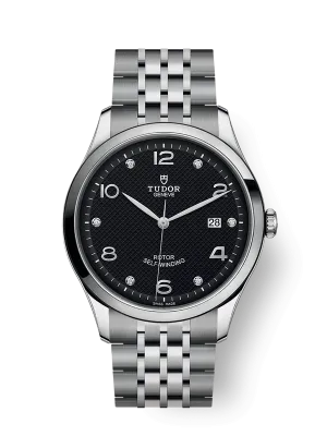 Tudor 1926, Stainless Steel and Diamond-set, 41mm, Ref# M91650-0004