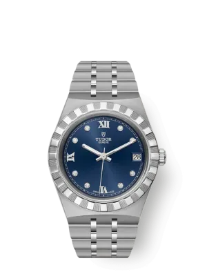 Tudor Royal, Stainless Steel and Diamond-set, 34mm, Ref# M28400-0007