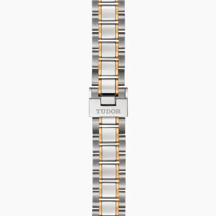 Tudor Style, Stainless Steel and Yellow Gold with Diamond-set 34mm, Ref# M12303-0004
