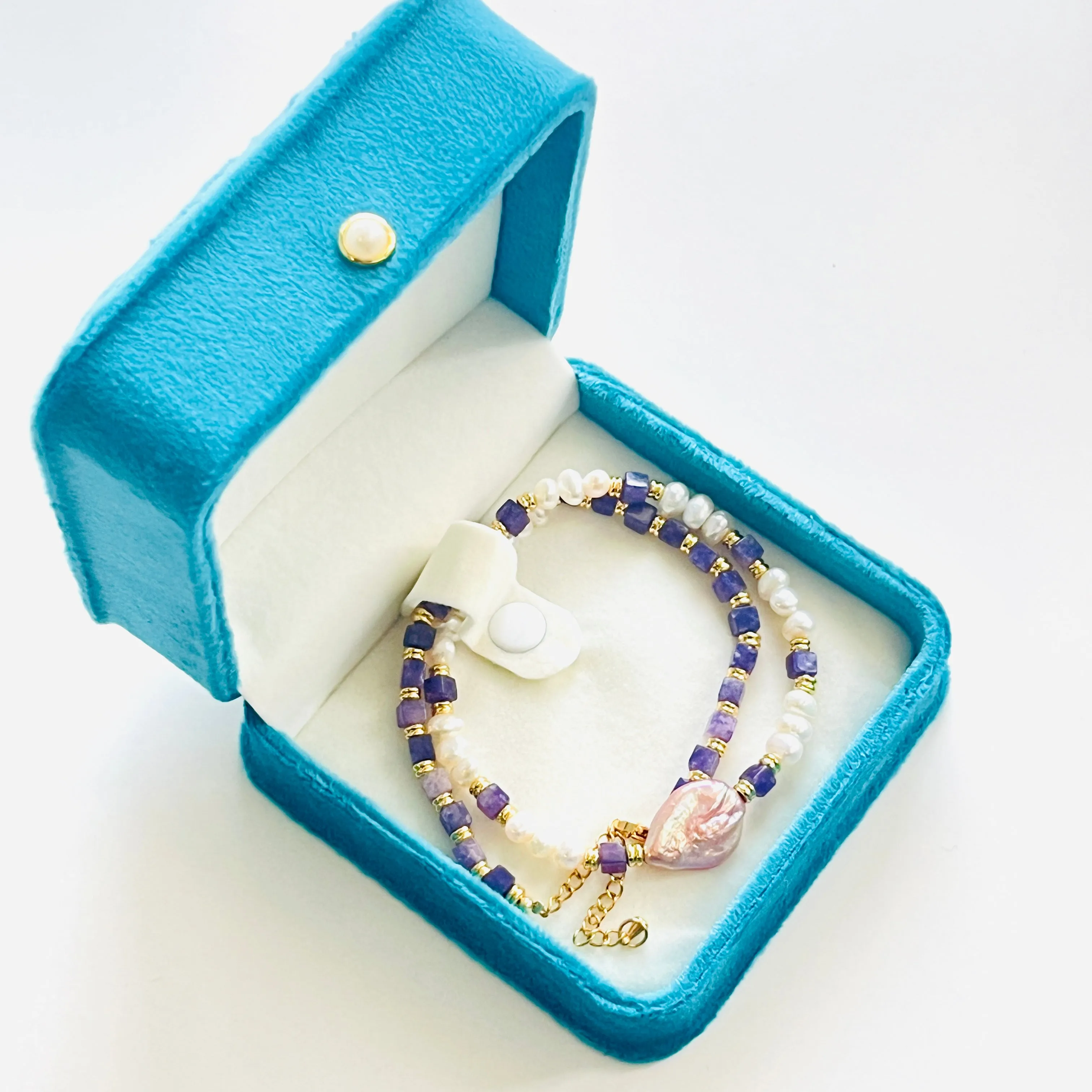 Velvet Bracelet / Necklace Gift Box