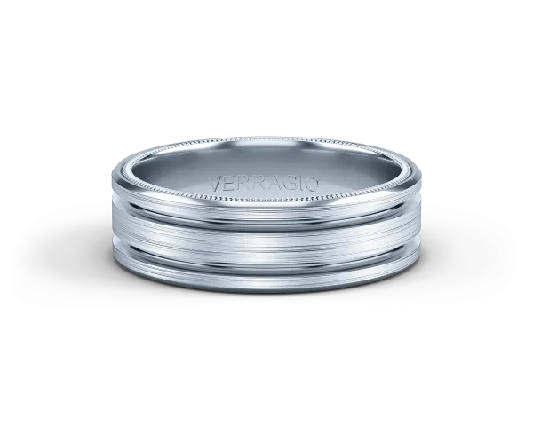 Verragio Matte Finish Men's Wedding Band