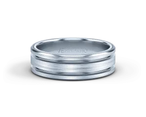 Verragio Matte Finish Men's Wedding Band