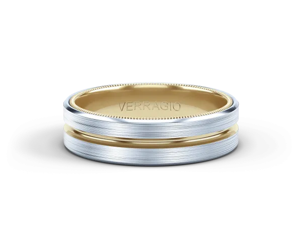 Verragio Matte Finish Men's Wedding Band