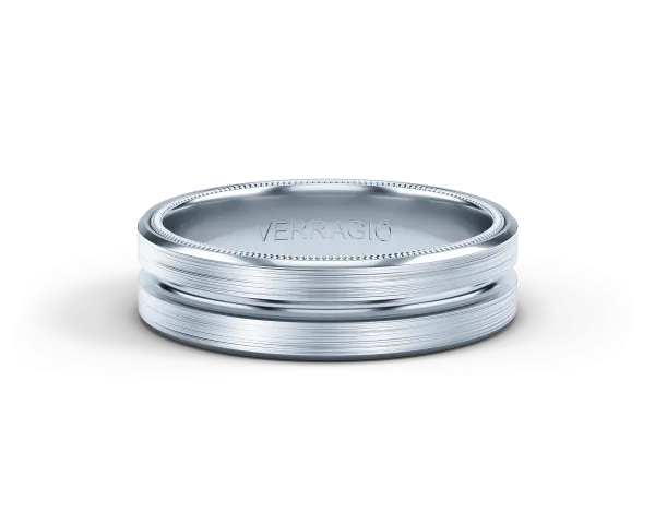 Verragio Matte Finish Men's Wedding Band