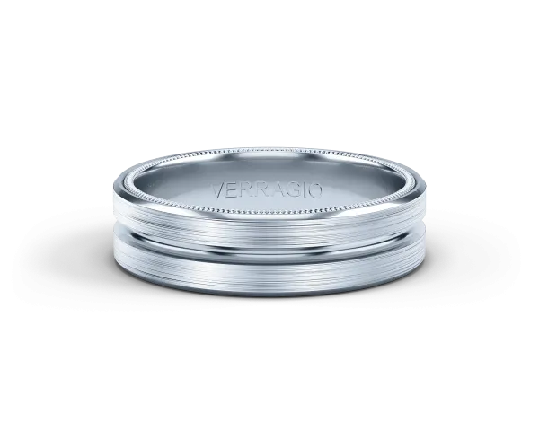 Verragio Matte Finish Men's Wedding Band