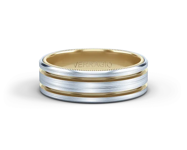 Verragio Matte Finish Men's Wedding Band