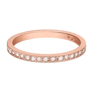 Vintage Style Diamond Wedding Rings