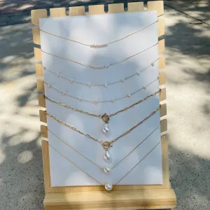 Waterproof Pearl Necklace