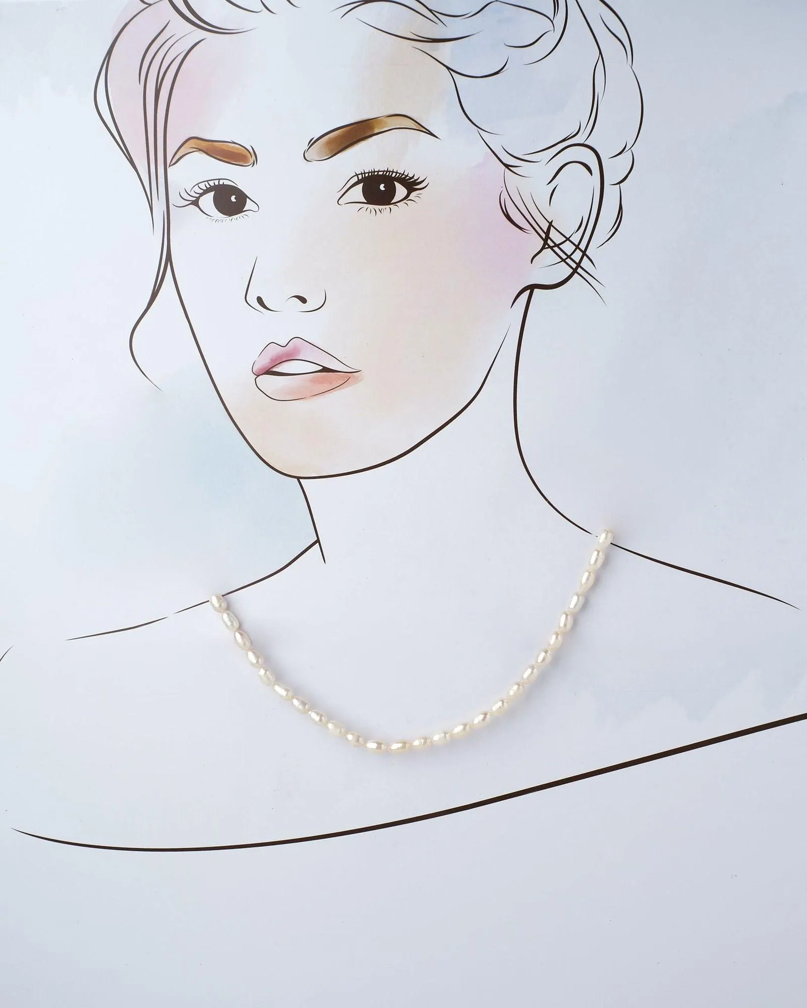 Wear Me Knot! Pearl Necklace