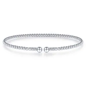 White Gold Bujukan Split Bangle