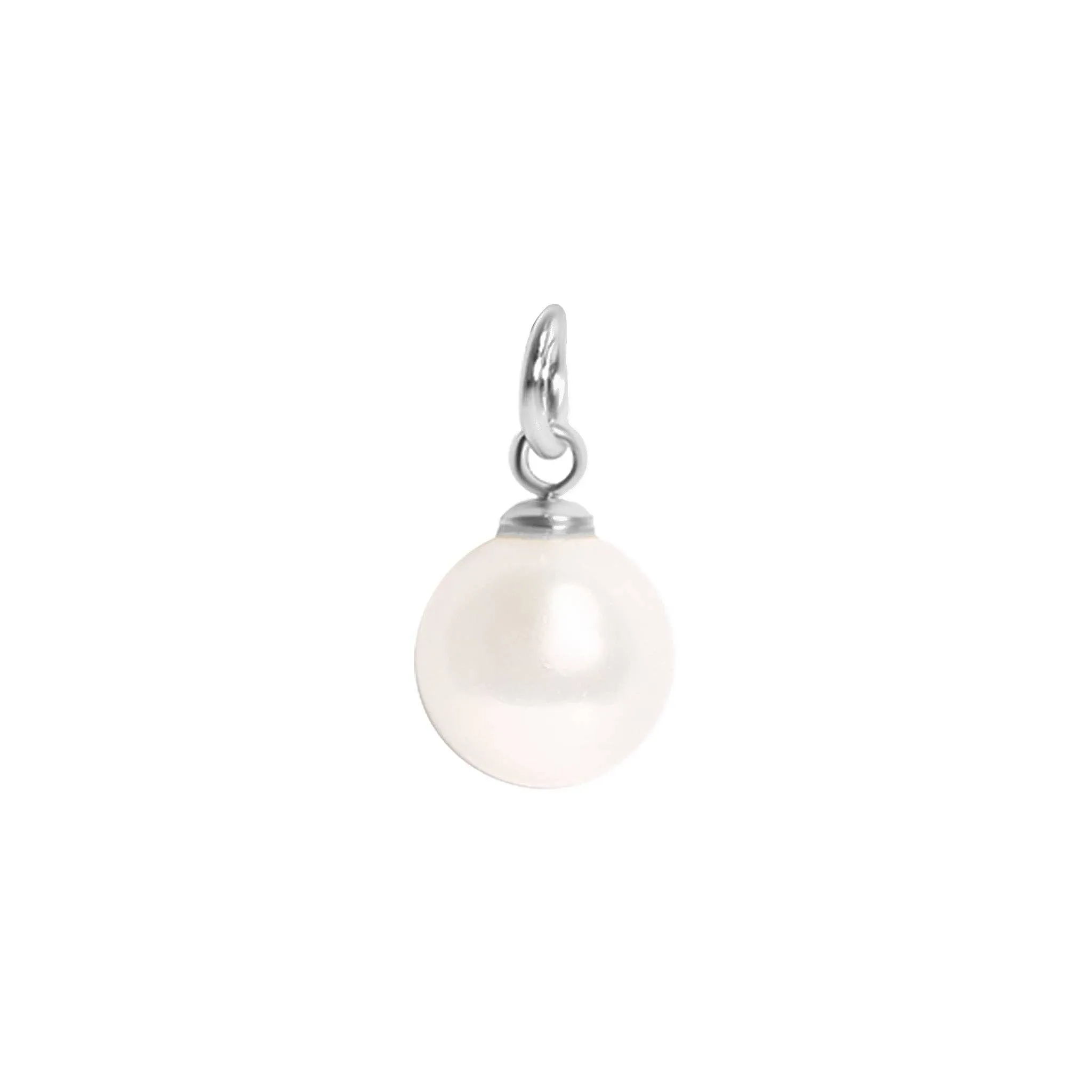 WJW - 8mm Glass Pearl Charms