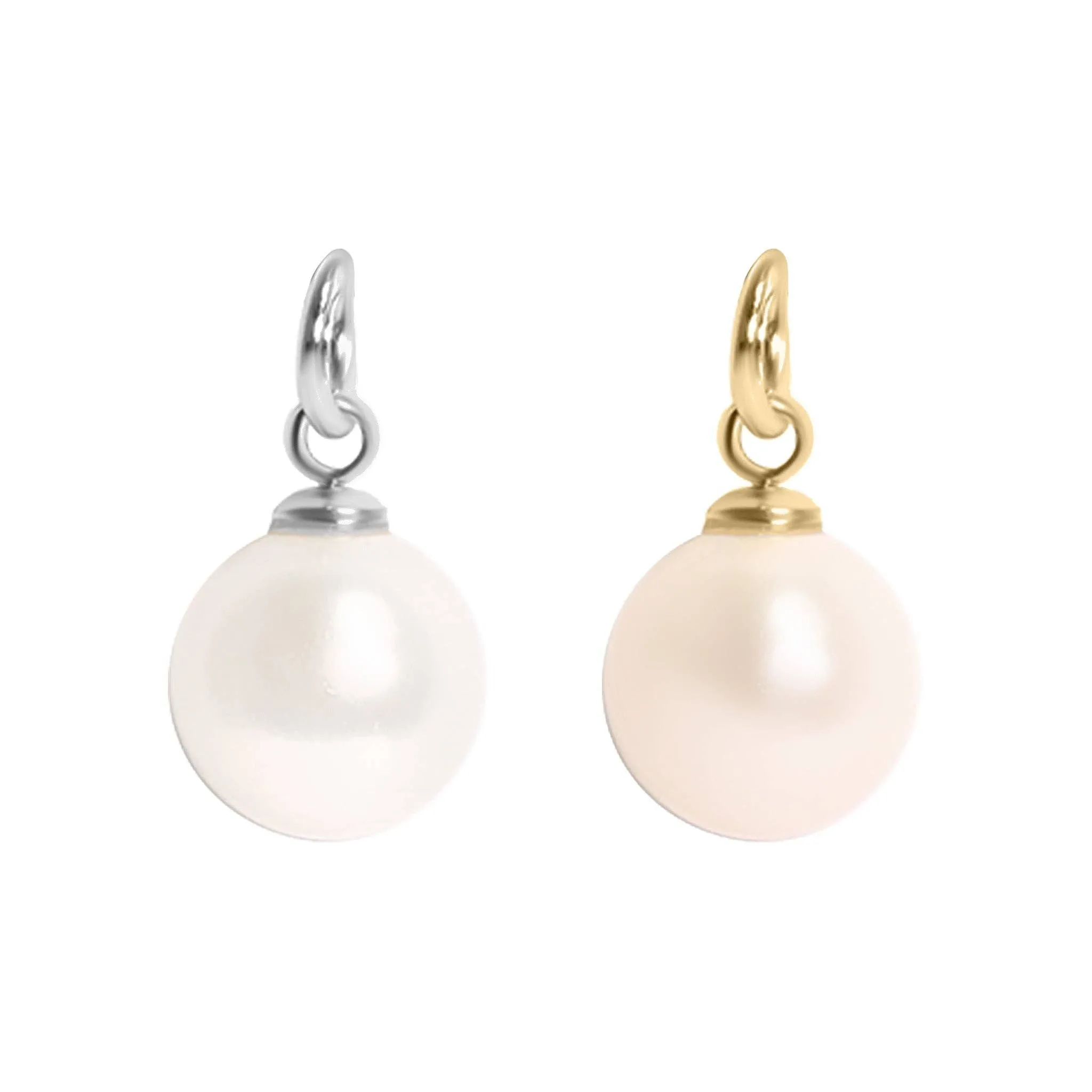 WJW - 8mm Glass Pearl Charms