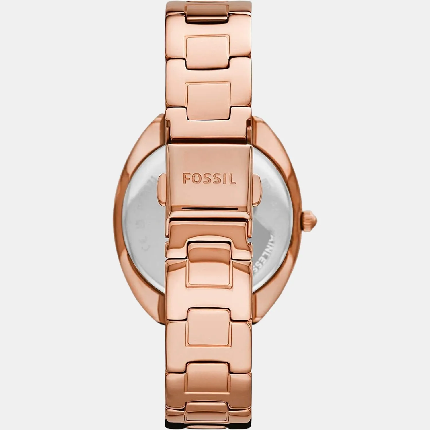 Women's Rose Gold Analog Stainless Steel Watch ES5070