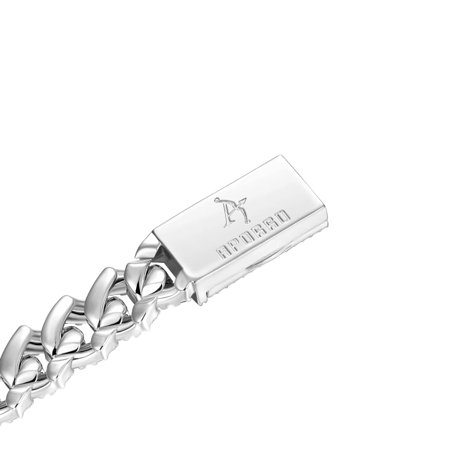 Women's Round Cut Prong Cuban Link Bracelet - 12mm