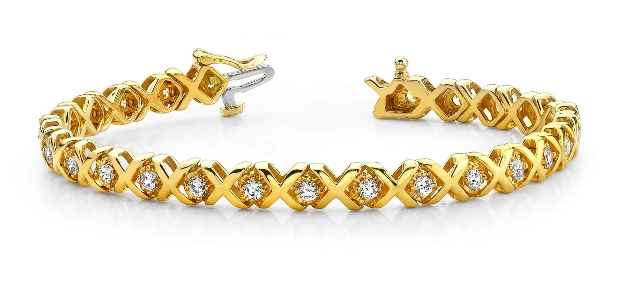 Xoxo Diamond Bracelet with 3.00 ct.(finished) 3.5mm